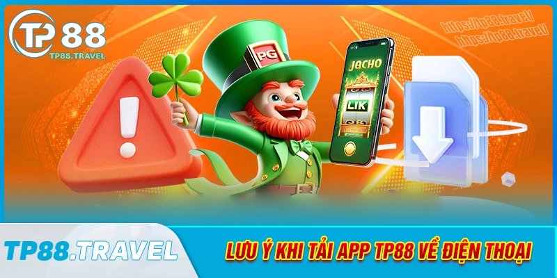 Lưu ý quan trọng khi hội viên tải app tp88 về thiết bị